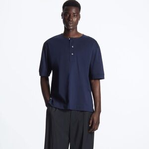 COS Relaxed-Fit Henley T-Shirt